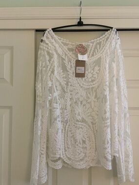 Women’s Boho Lace Blouse